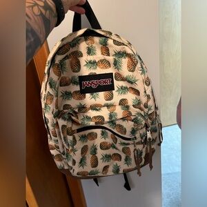 Pineapple jansport backpack